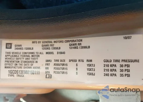 2008 Chevrolet Colorado Lt from USA, damaged, VIN 1GCDS13E988160111